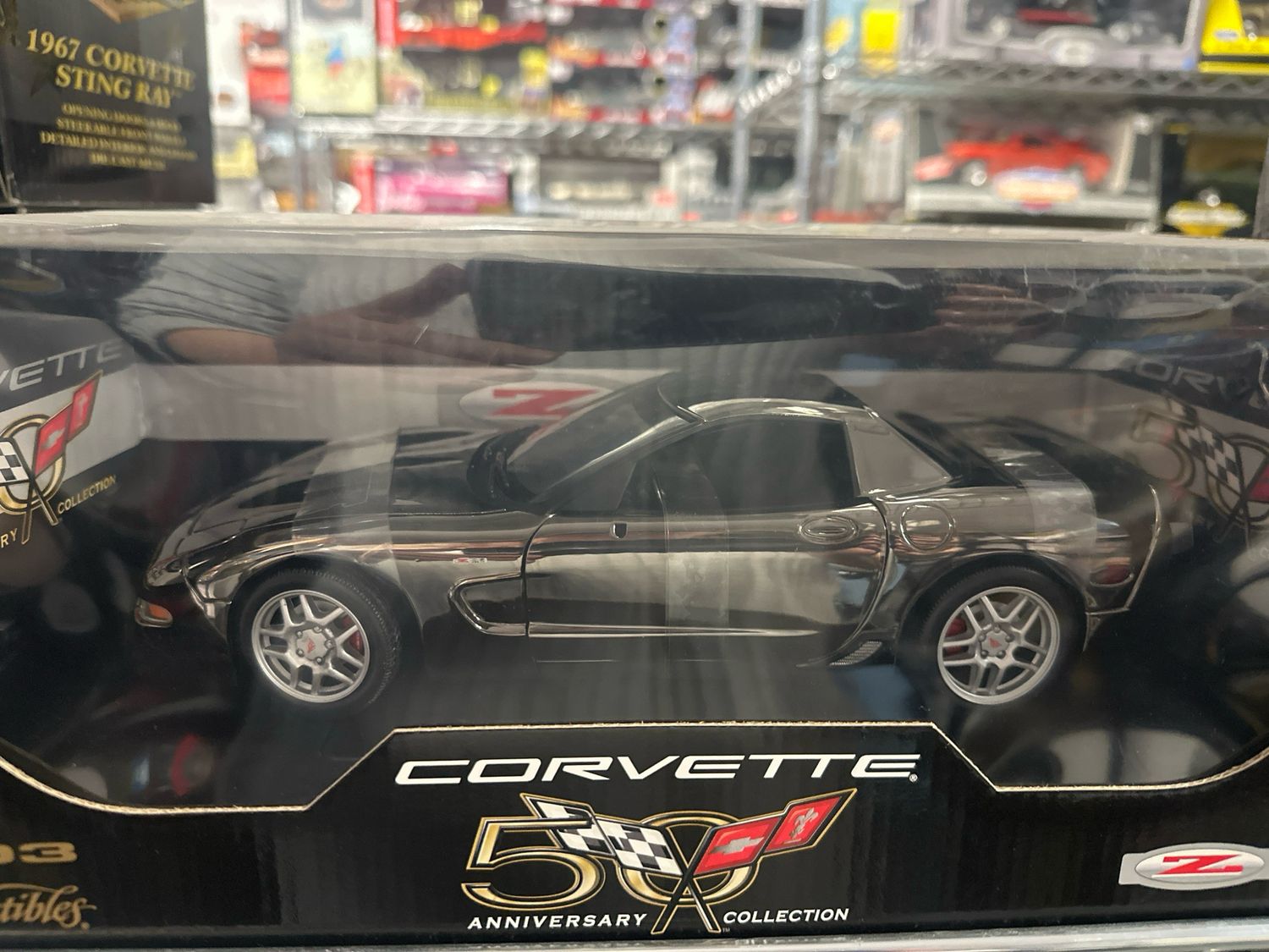 2003 Chevy Corvette Z06 Silver Chrome