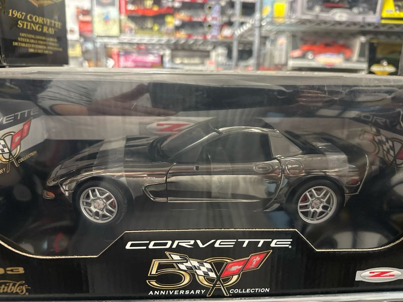 2003 Chevy Corvette Z06 Silver Chrome