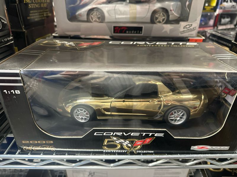 2003 Chevy Corvette Z06 Gold Chrome