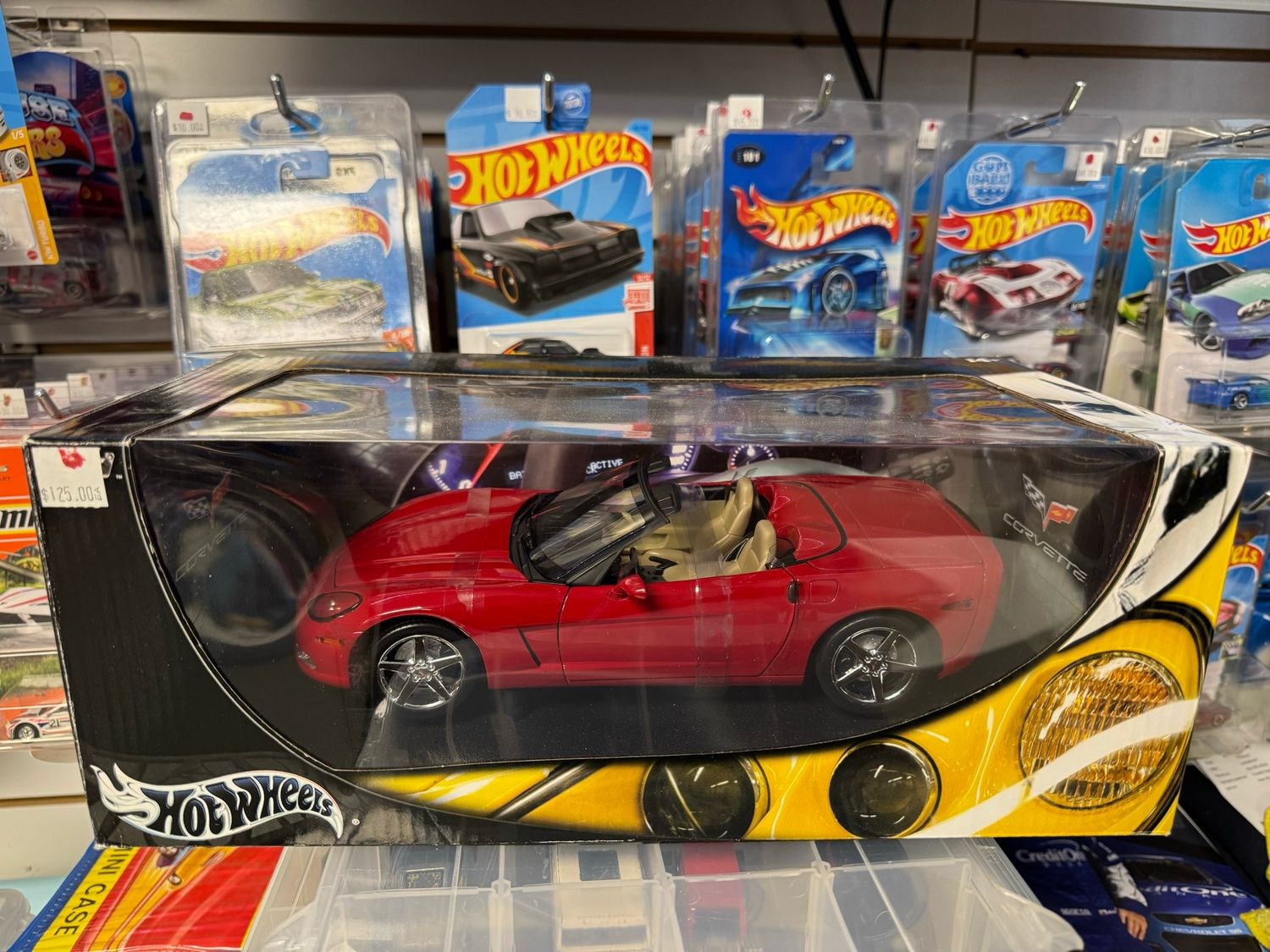 HW Chevrolet Corvette C6 Convertible RED