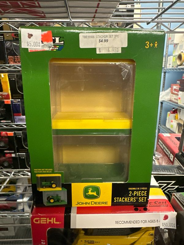 Ertl John Deere 2pk Display Case