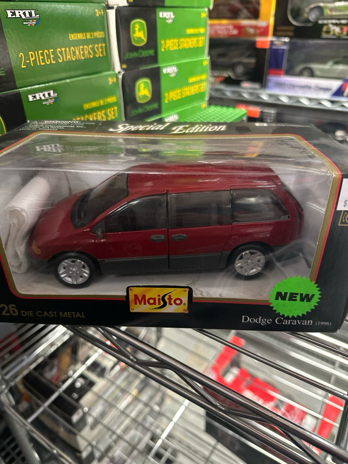 1996 Dodge Caravan Red
