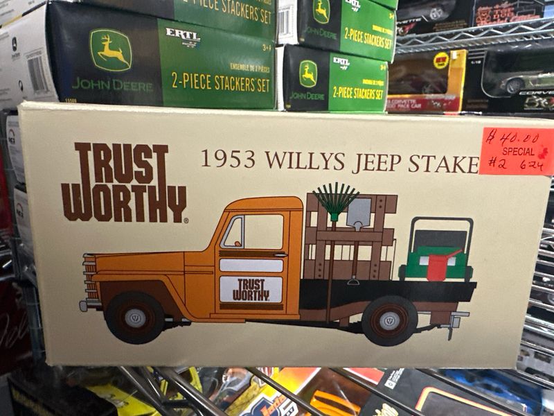 1953 Willys Jeep Stakebed Trust Worthy