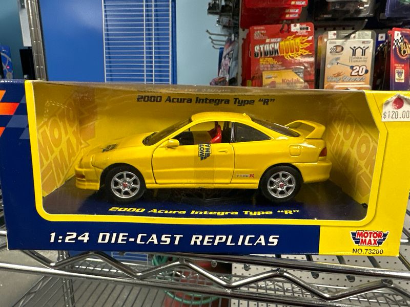 2000 Acura Integra Type R Yellow