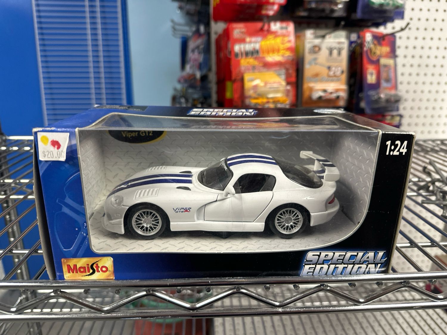 Dodge Viper GT2 White/blue