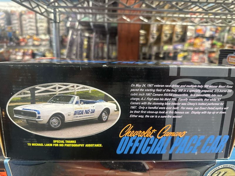 1967 Chevy Camaro Official Pace Car