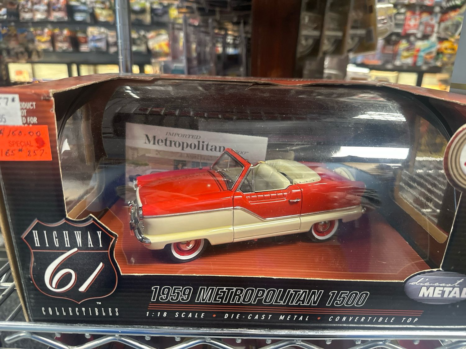 1959 Metropolitan 1500 Red/cream
