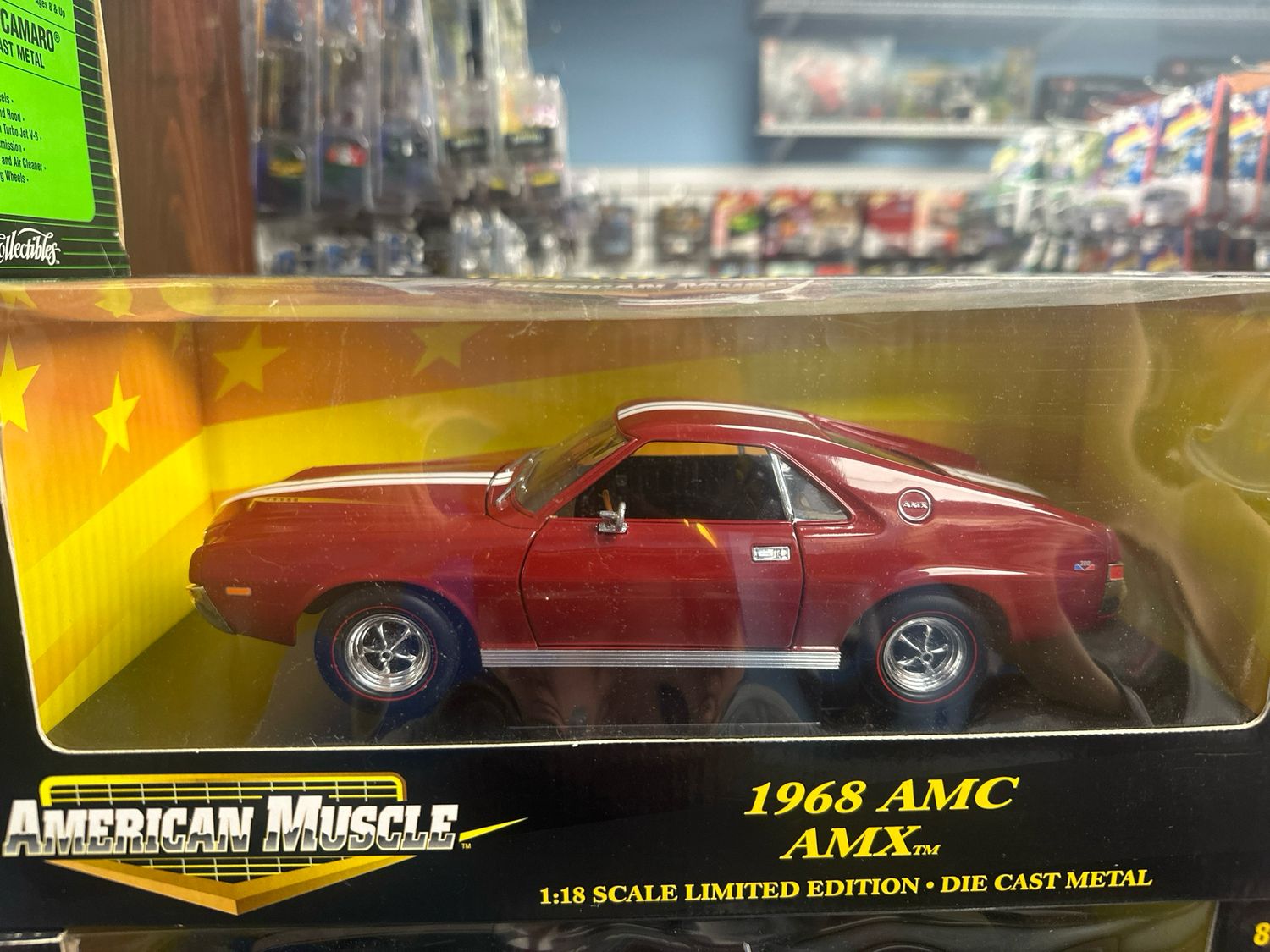 1968 Amc Amx Red W/white Stripe