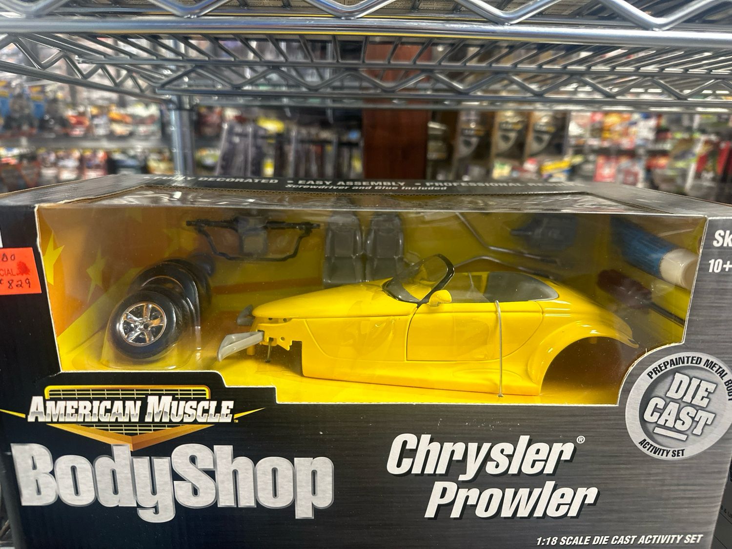 Body Shop Chrysler Prowler Yellow
