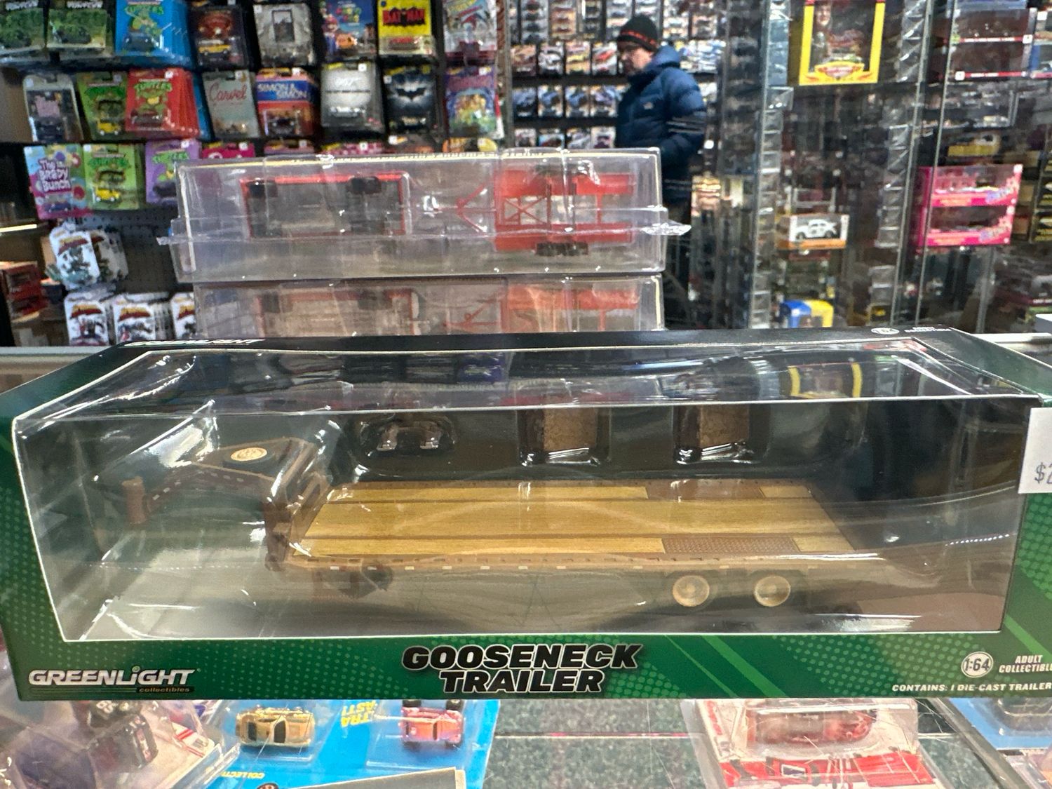 Goose Neck Trailer Brown