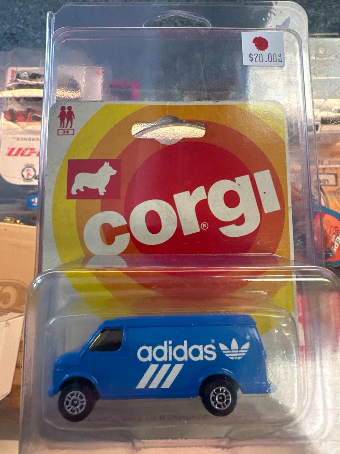 Corgi Adidas Van