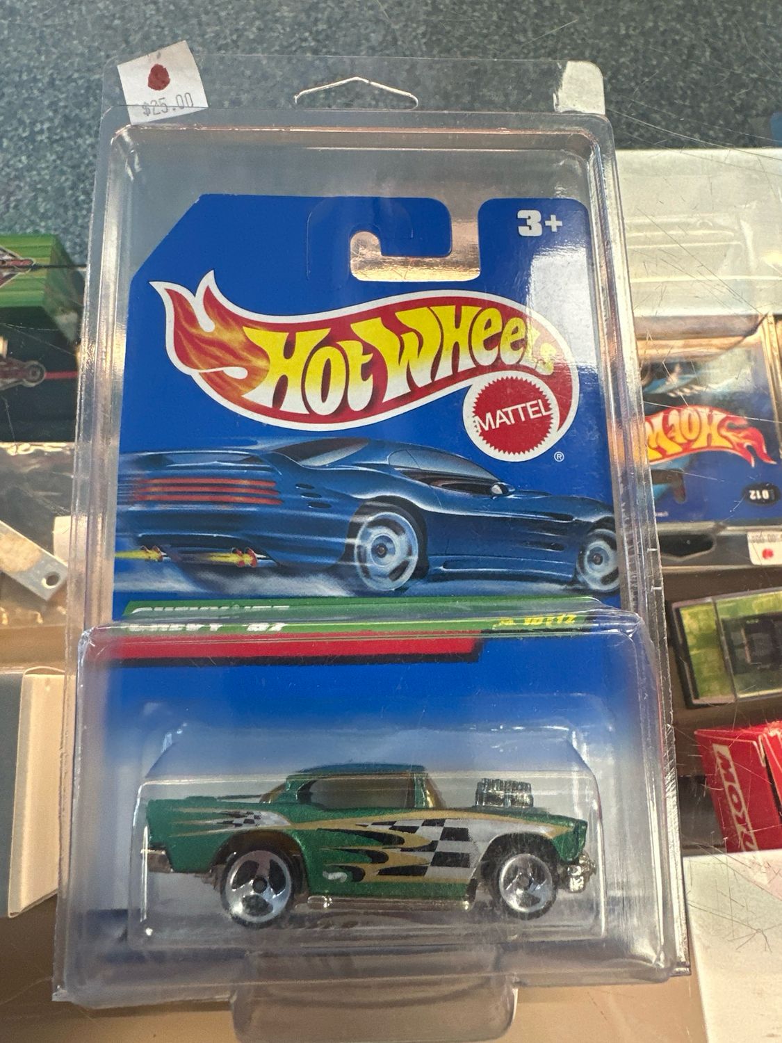 Chevy 57 T HUNT Green Checked