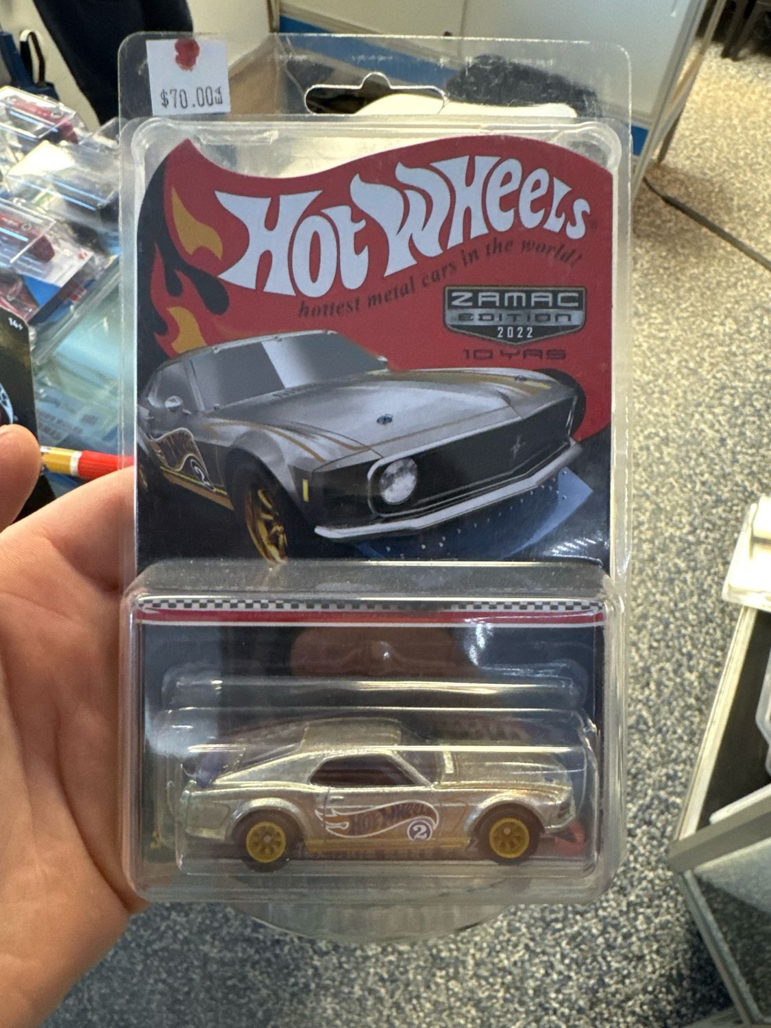 70 Mustang Boss 302 MAIL IN ZAMAC