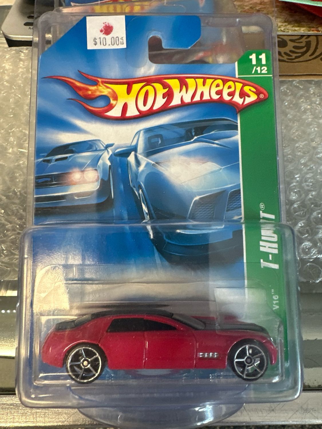 Sth Cadillac V16 Red Pink With Black Stripes