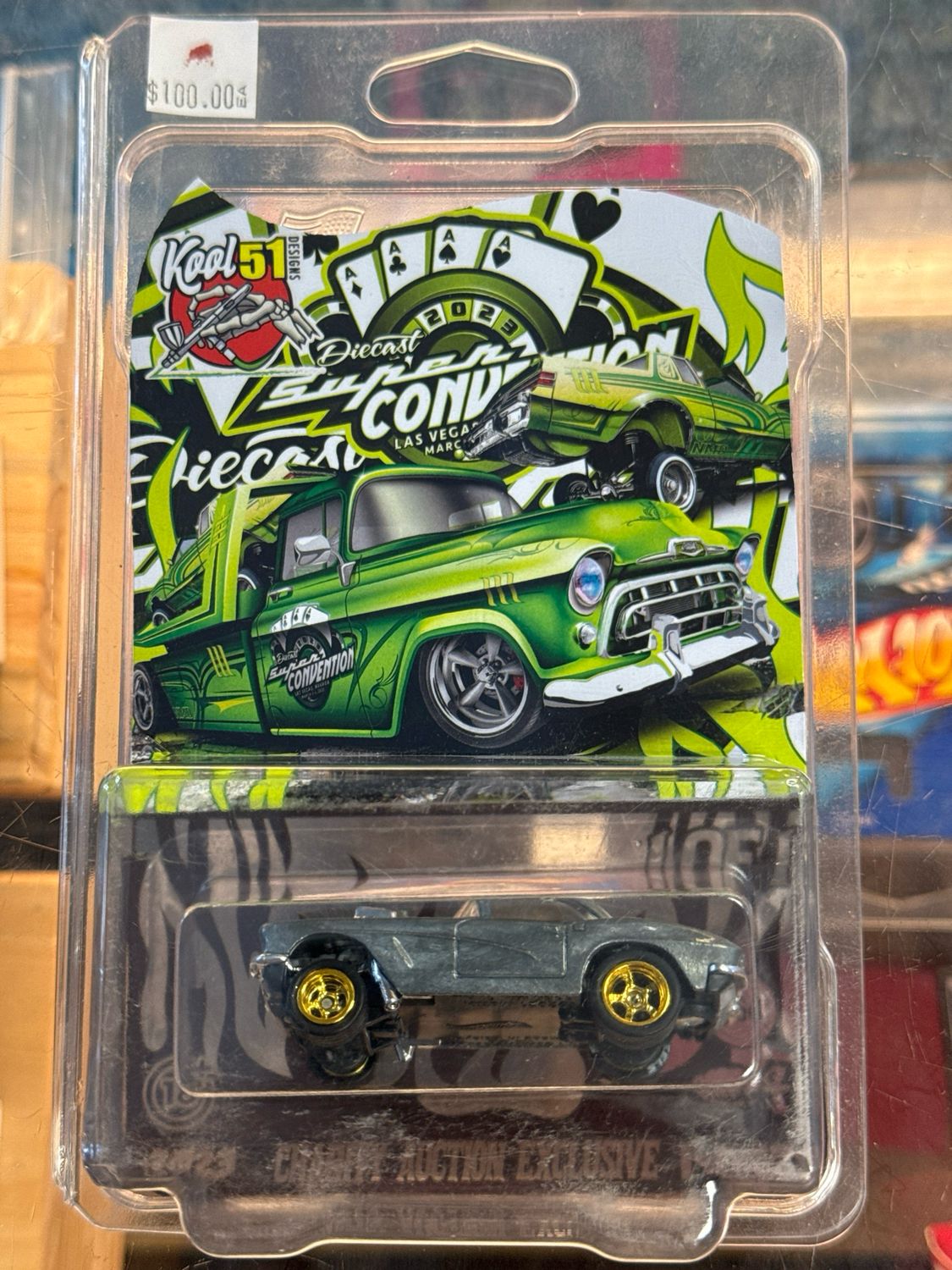 82 Corvette Gasser GREEN CONVENTION