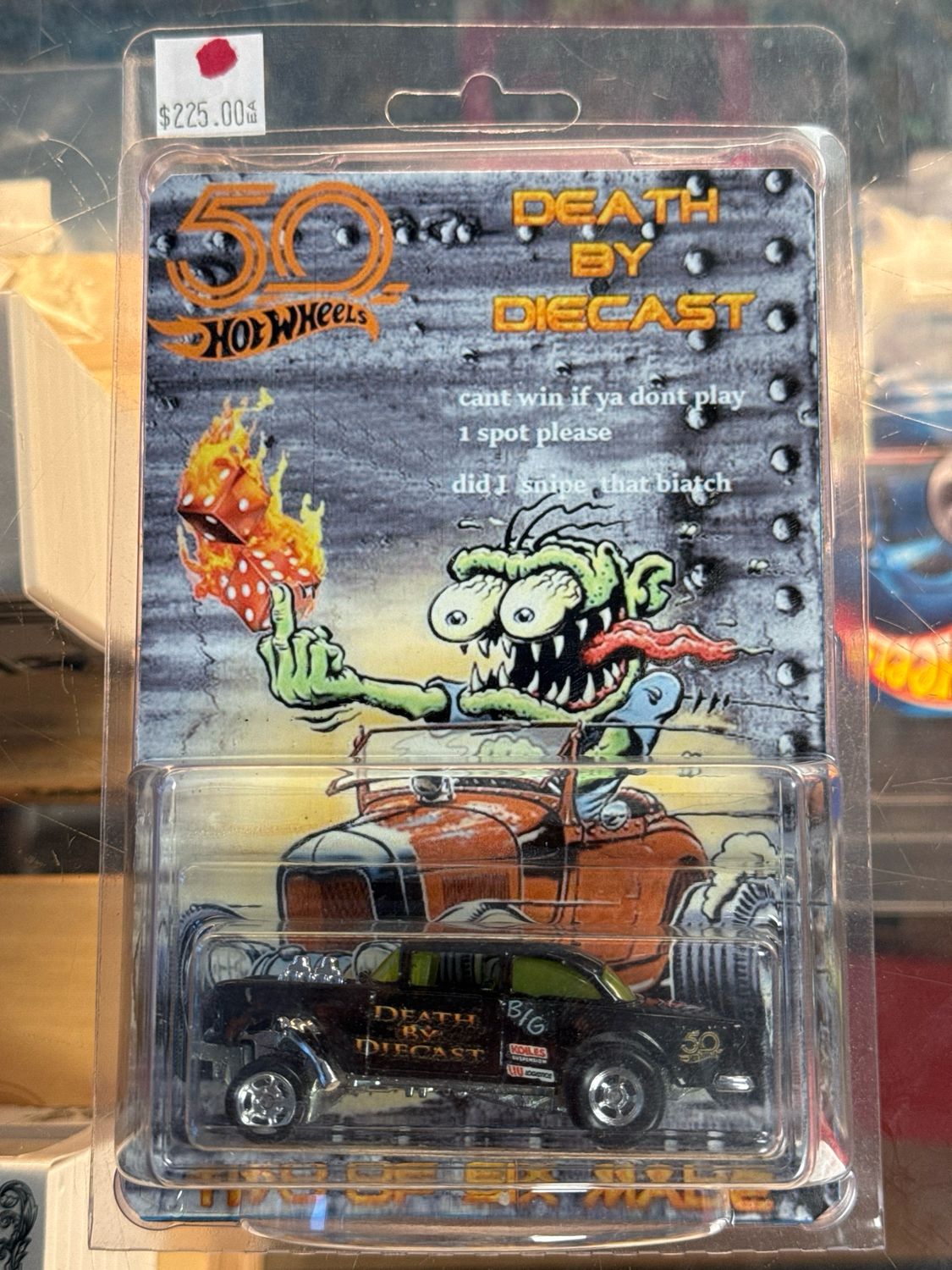 55 Bel Air Gasser Death By Diecast CONVENTION