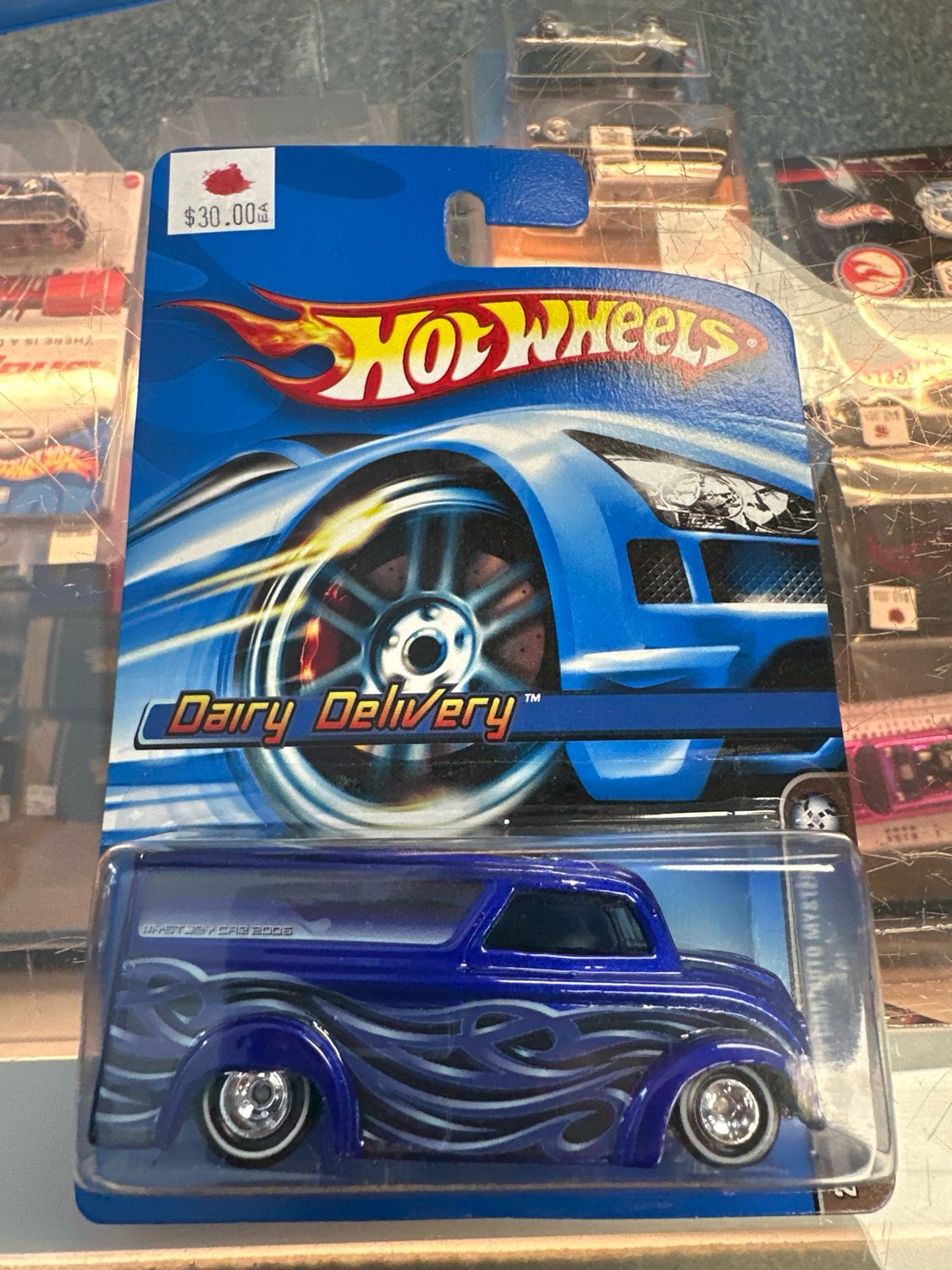 Dairy Delivery Mystery Car