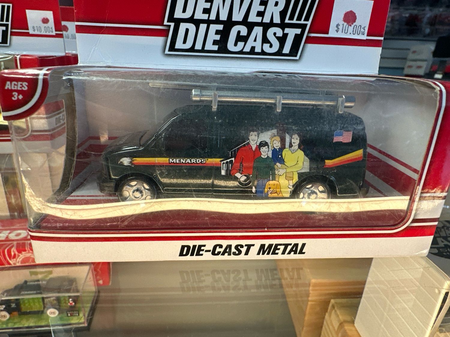 Diecast Metal Menards Van