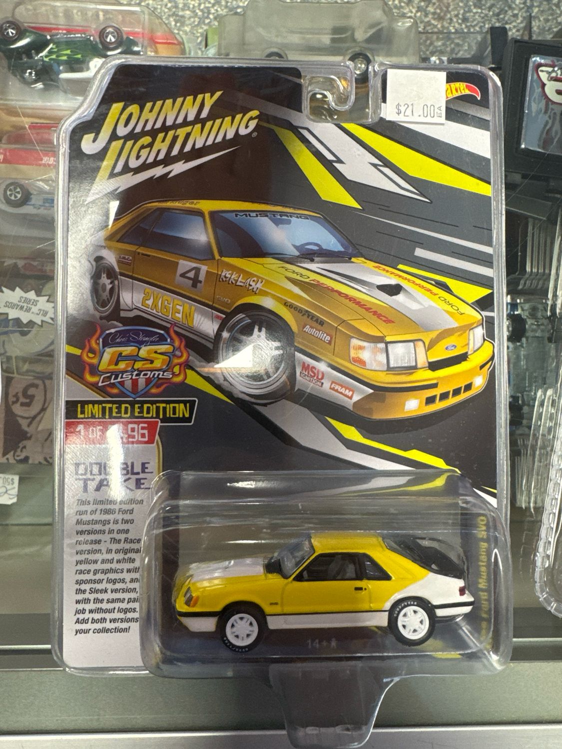 Cs Customs 1986 Ford Mustang SVO No Decals