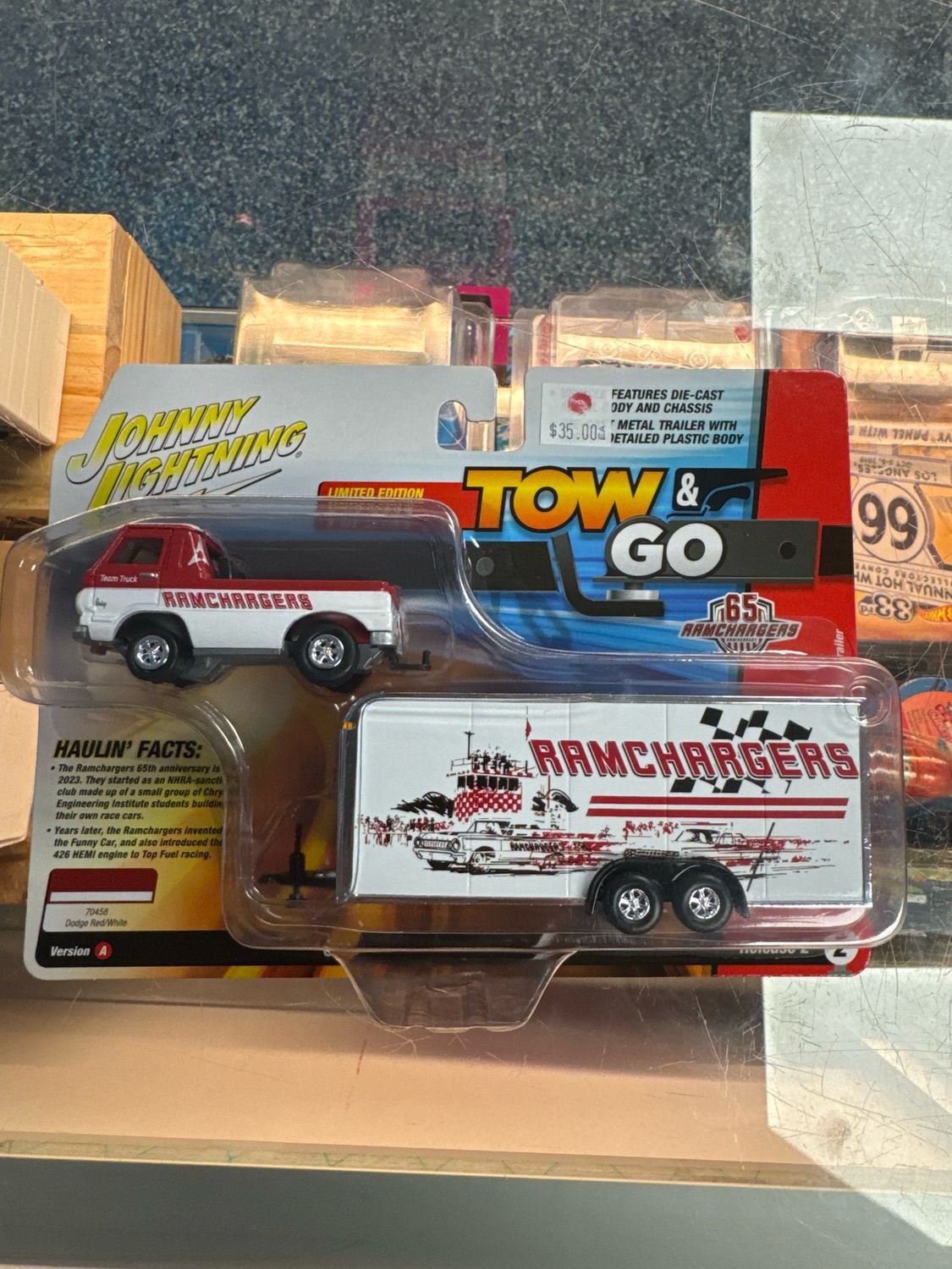 Tow &amp; Go Ramchargers Dodge A100 W\ Trailer