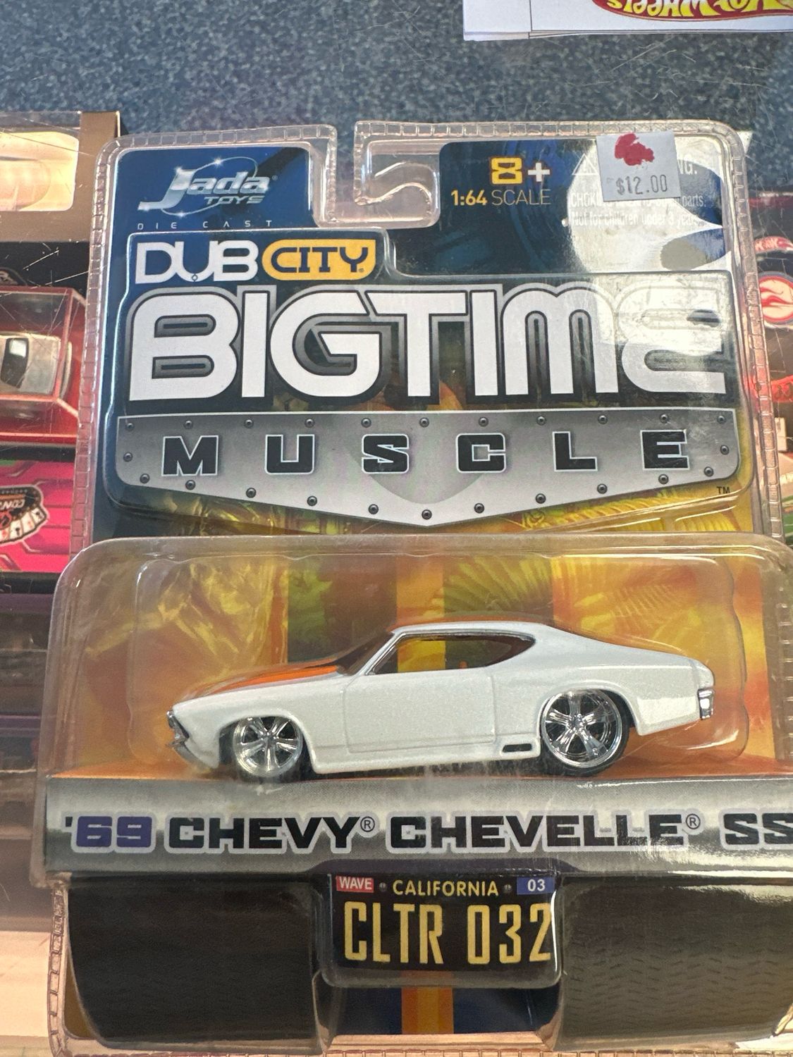 Dub City Bigtime Muscle 69 Chevelle White