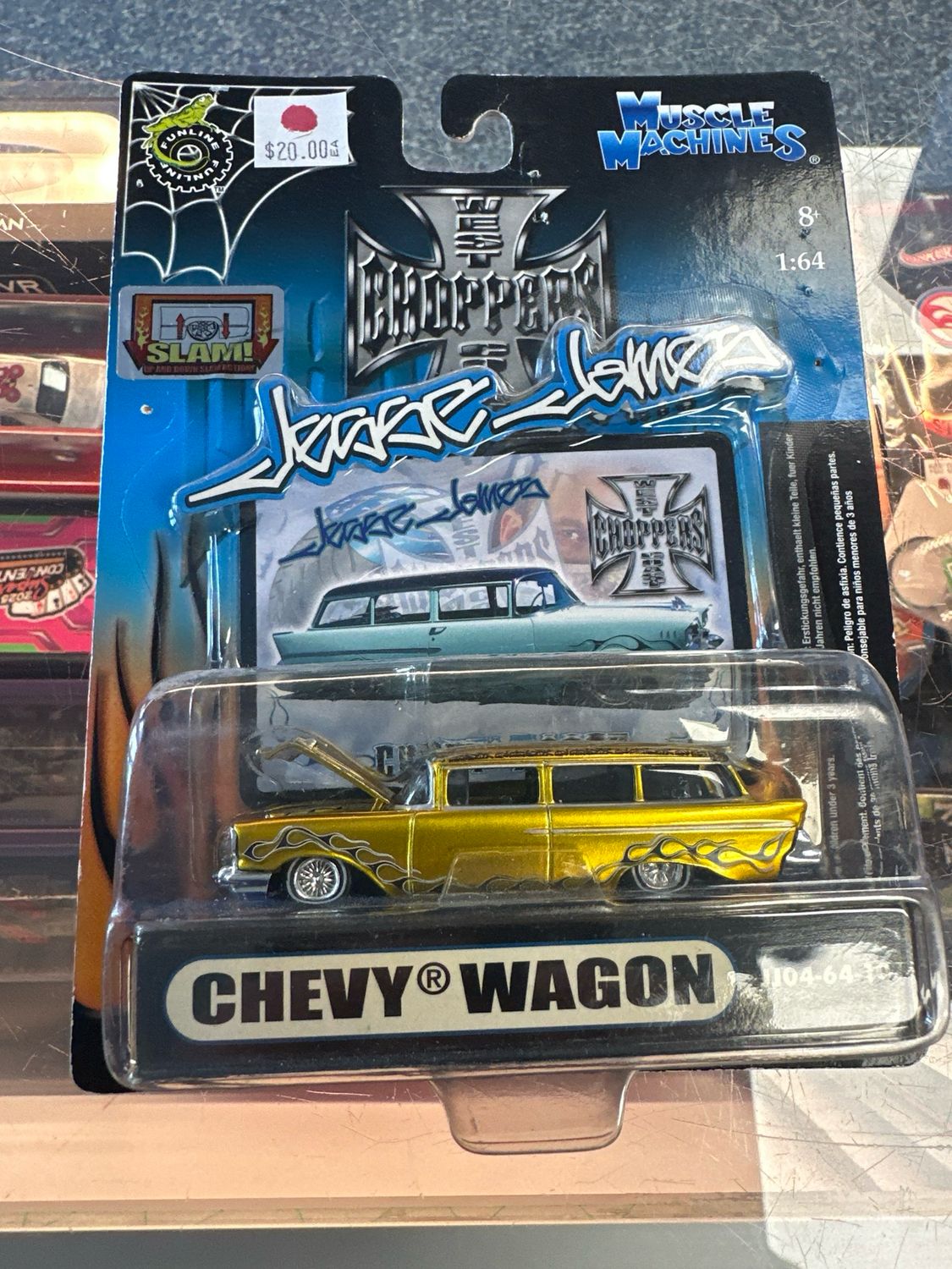 Jesse James Chevy Wagon Gold