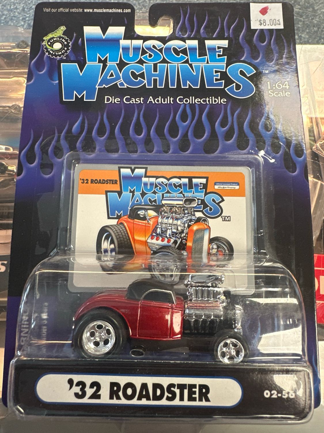 Muscle Machines 32 Roadster Red