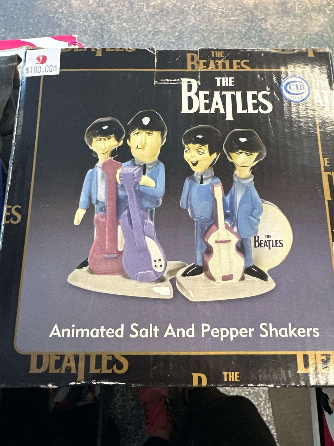 Beatles Salt And Pepper Shakers