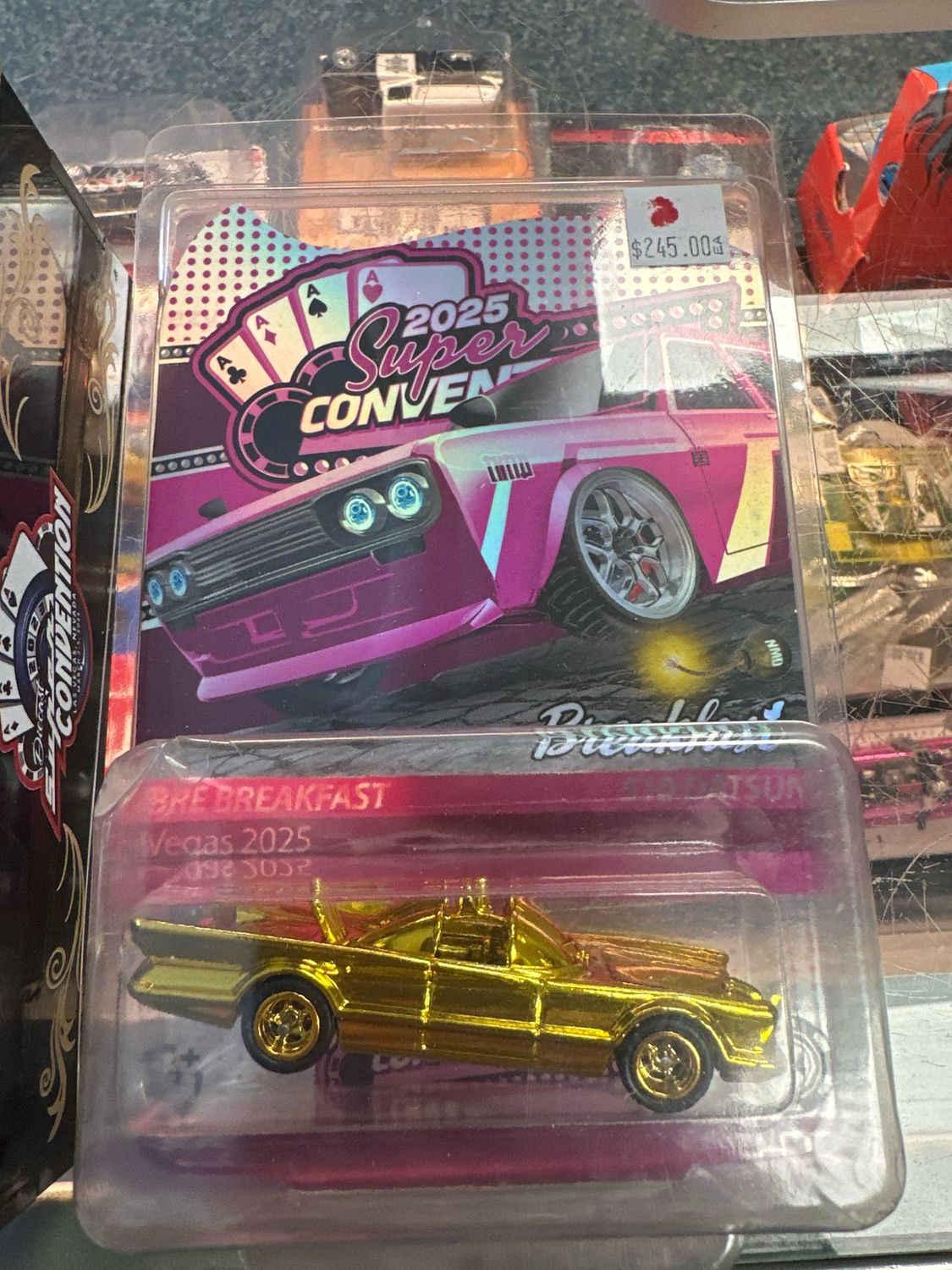 2025 Super Con Batmobile Label As Bre Datsun
