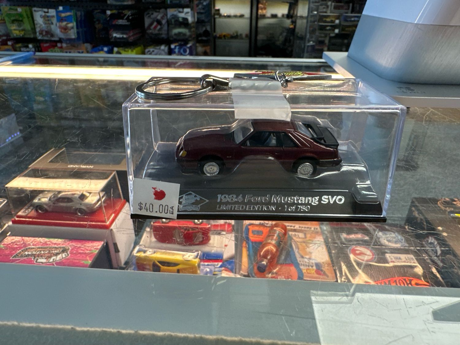 84 Mustang SVO Limited Edition With Keychain