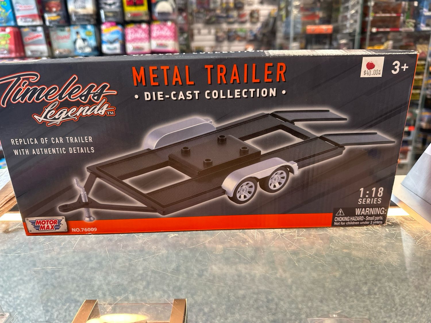 Timeless Metal Trailer