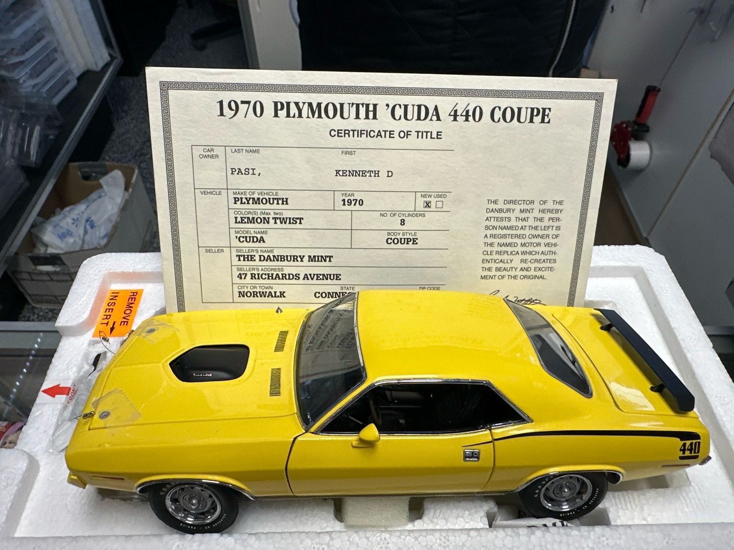 1970 Plymiuth Cuda 440
