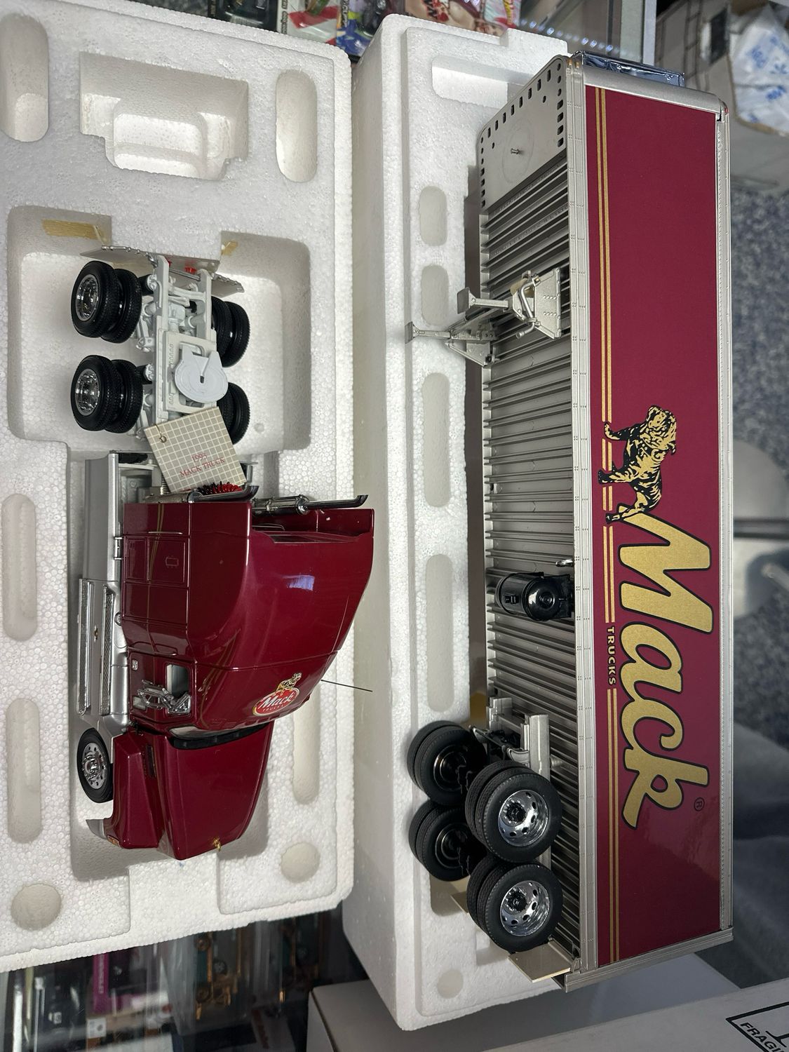 1993 Mack Semi Truck &amp; Trailer