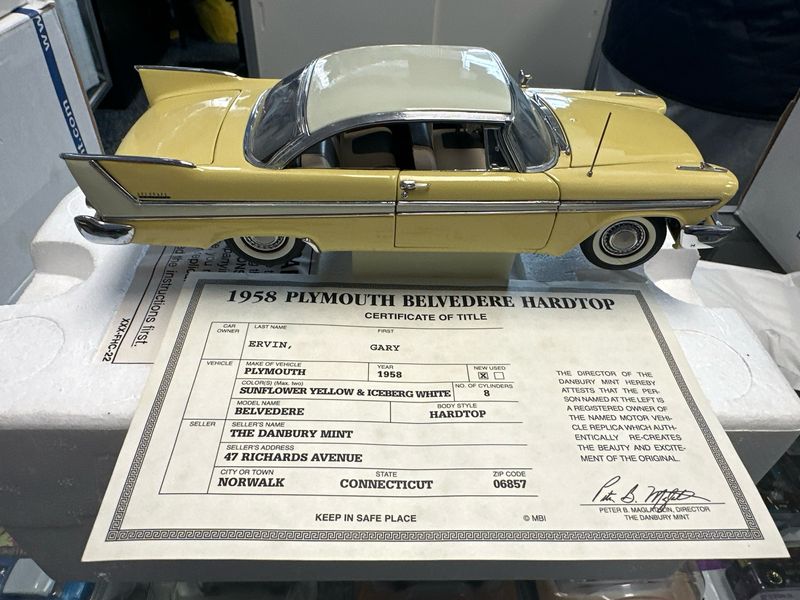 1958 Plymouth Belvedere Hardtop