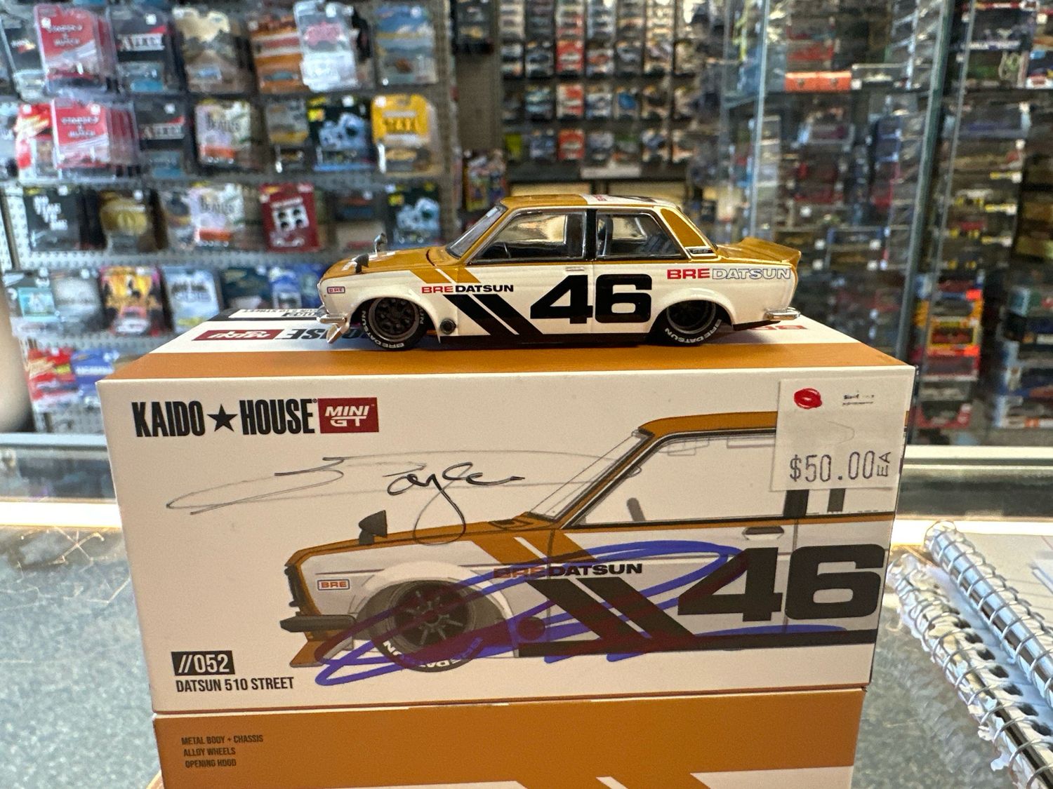 Bre Datsun 46 Signed