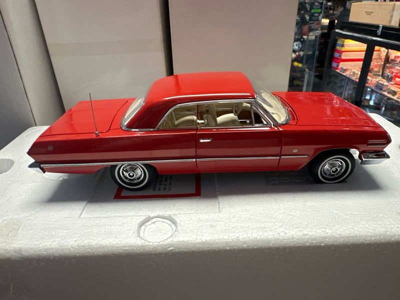 63 Chevy Impala SS Hard Top Red