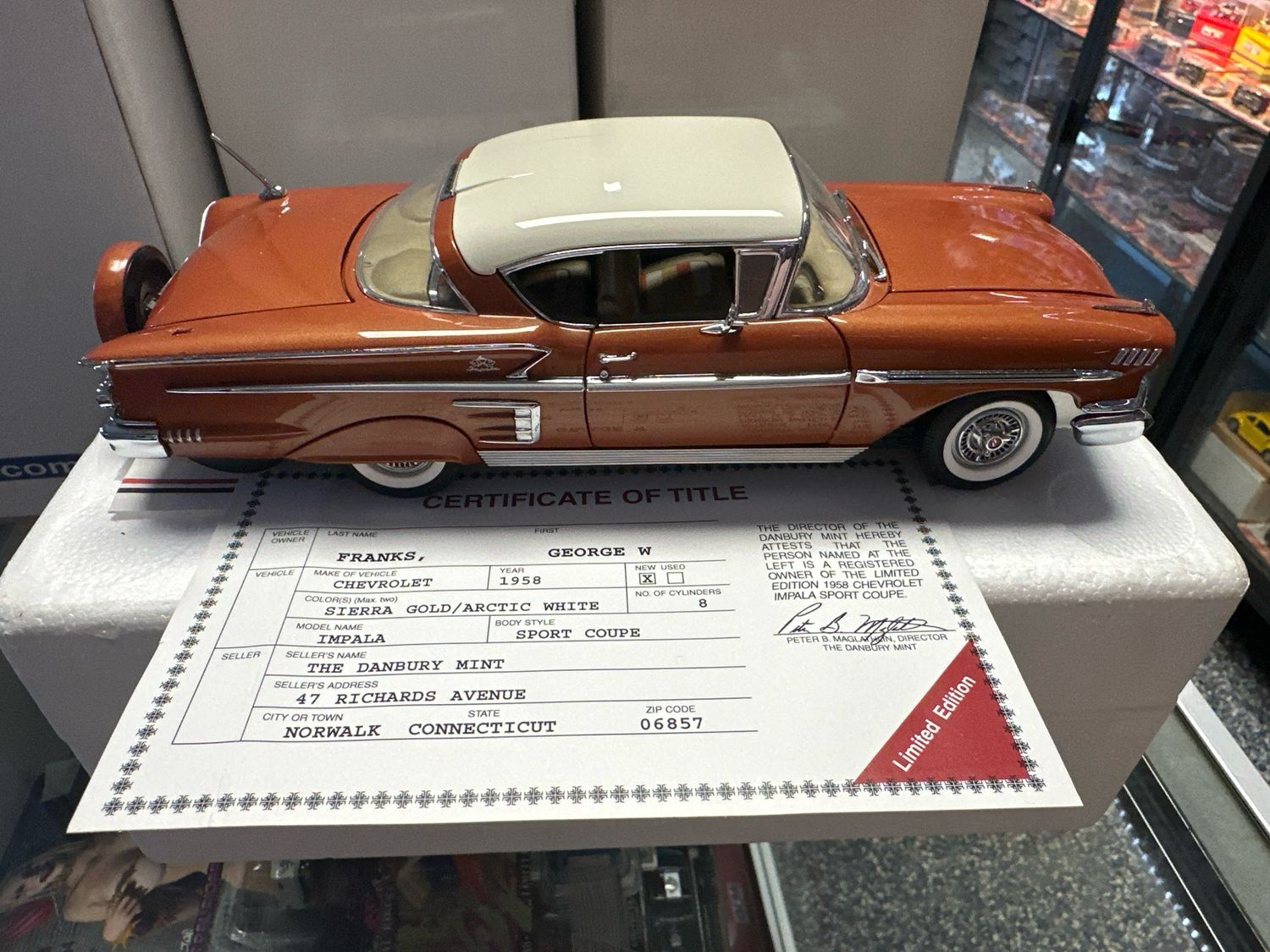 1958 Chevy Impala Sport Coupe