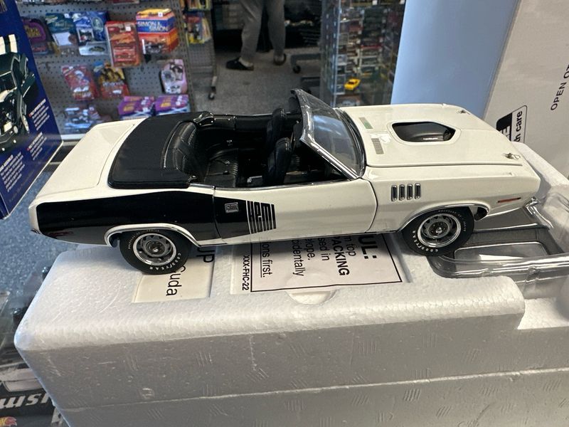 71 Hemi Cuda Convertible White