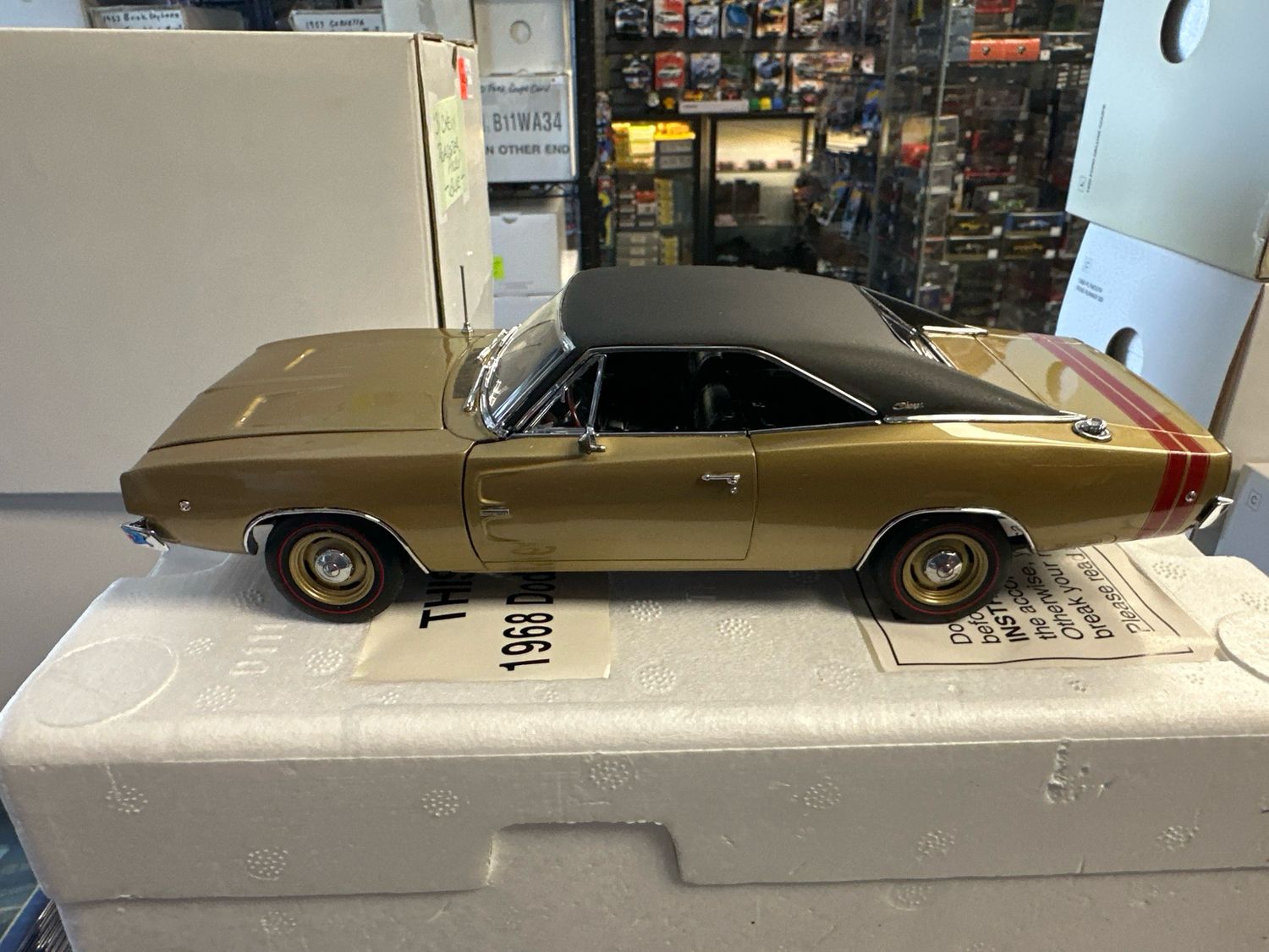 68 Charger R/T Gold