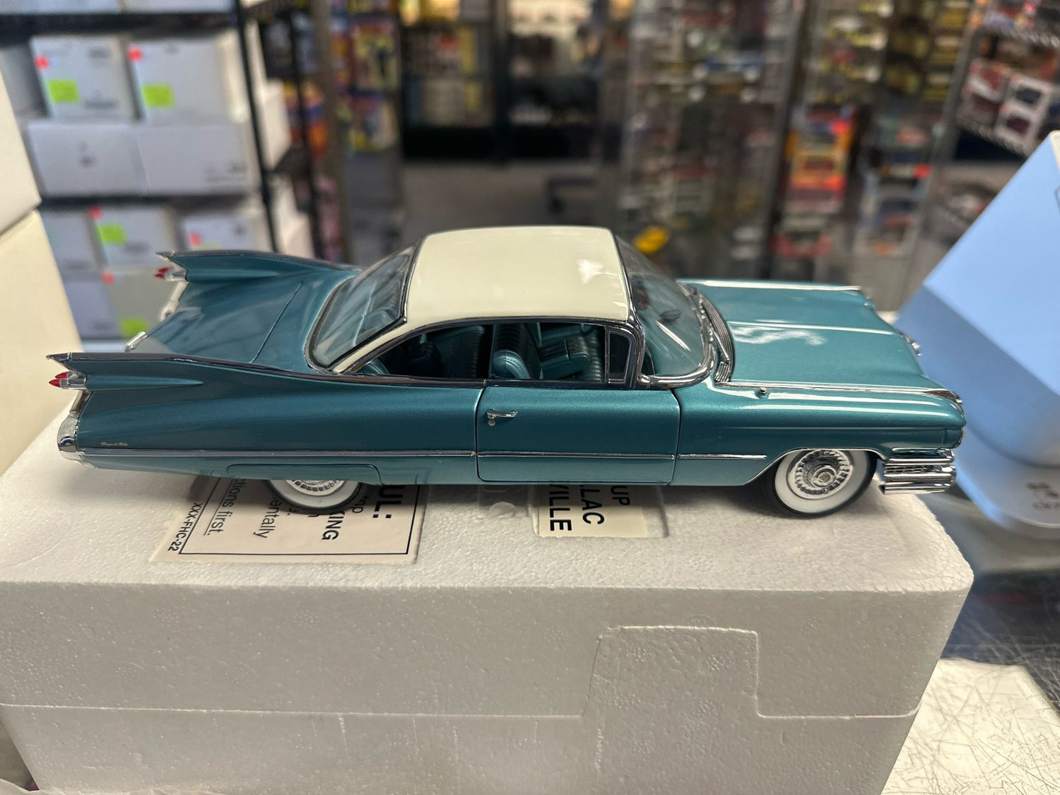 59 Cadillac Coupe De Ville Vegas Turquise
