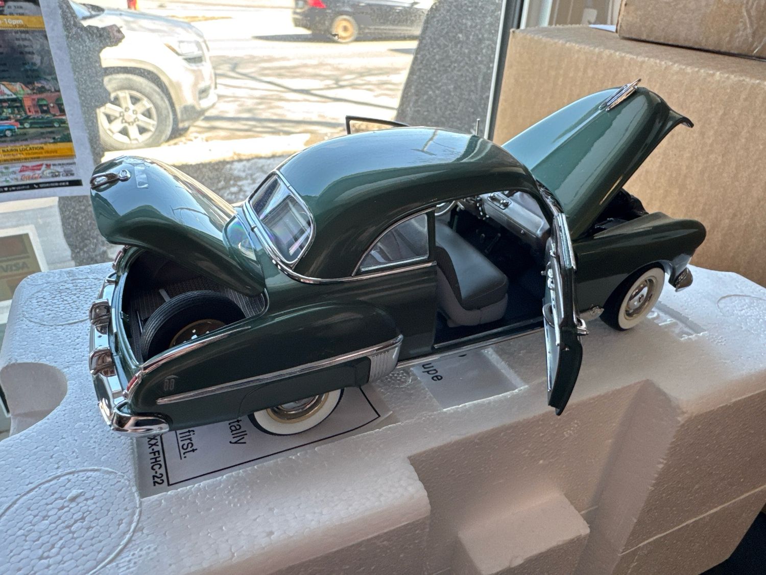 49 Olds 88 Coupe Green