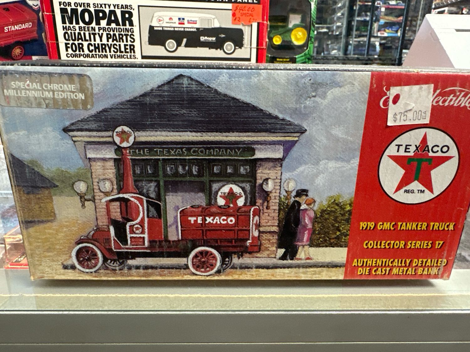 Texaco 1919 GMC TANKER TRUCK BANK