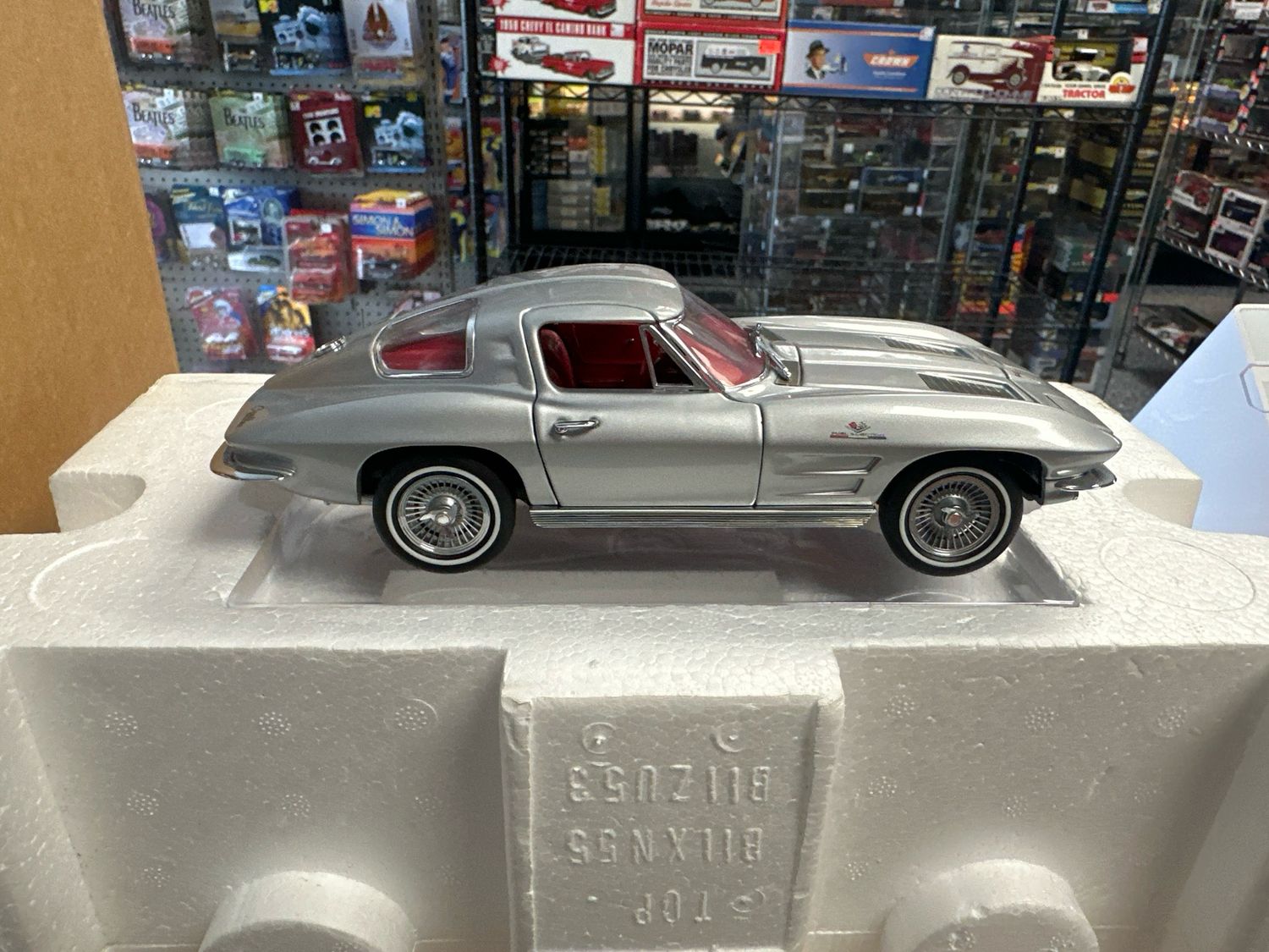 63 Corvette Stingray Silver