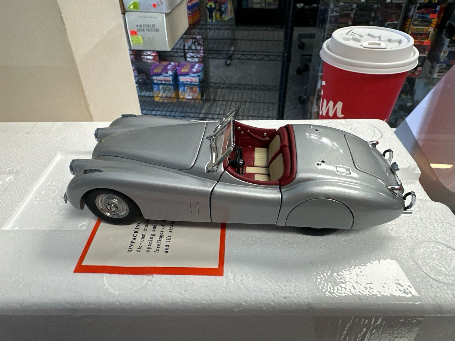 52 Jaguar XK-120 Silver