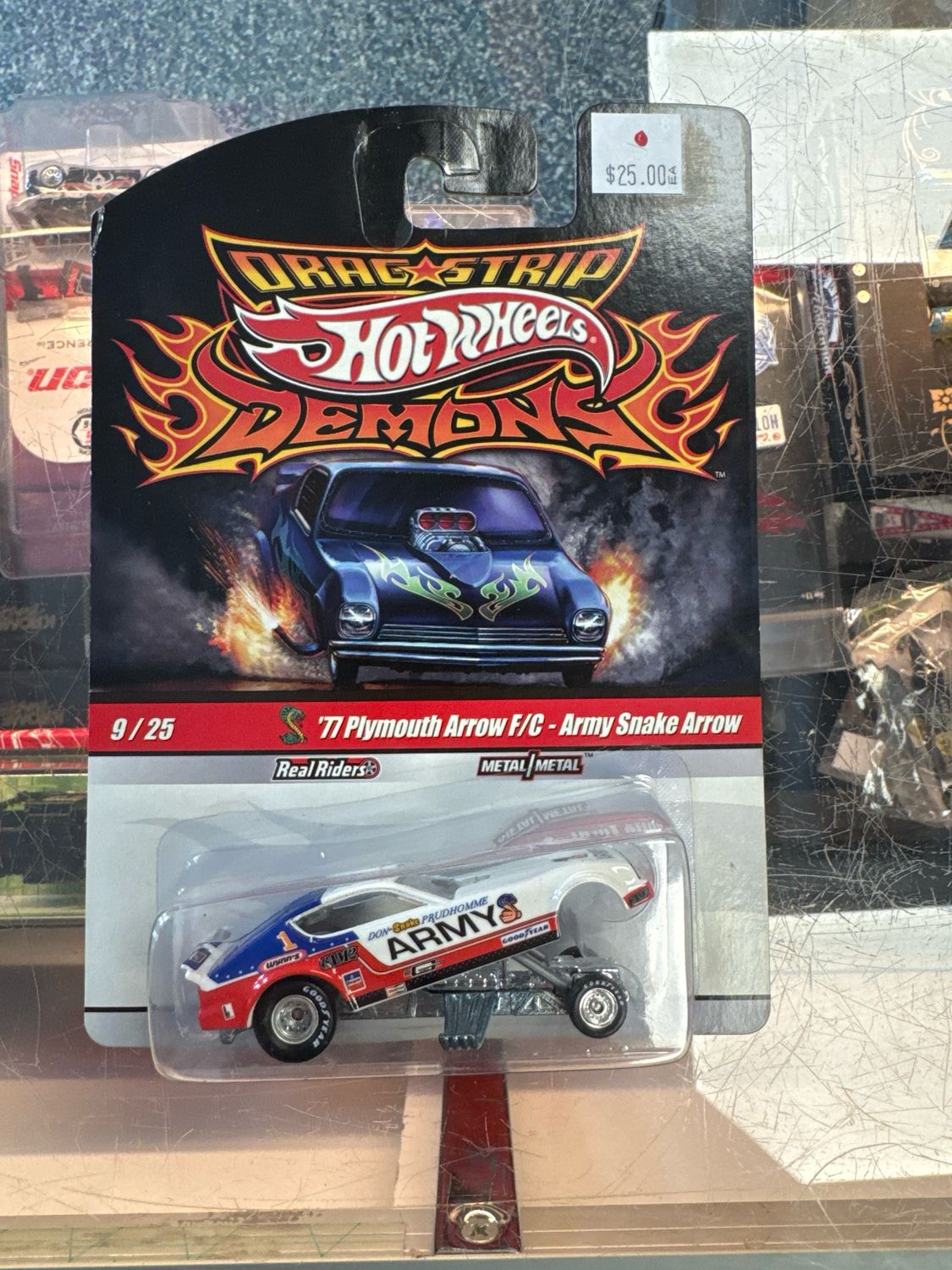 Dragstrip Demons 77 Plymouth Arrow Army Snake Arrow