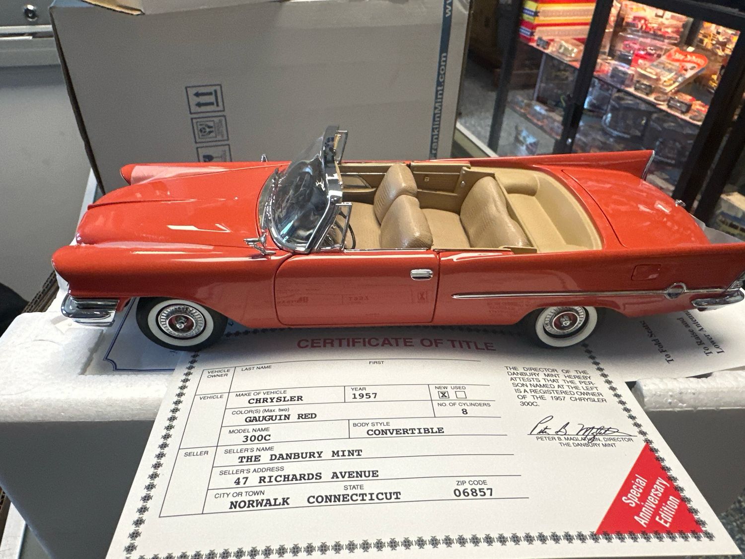 57 Chrysler 300c Convertible
