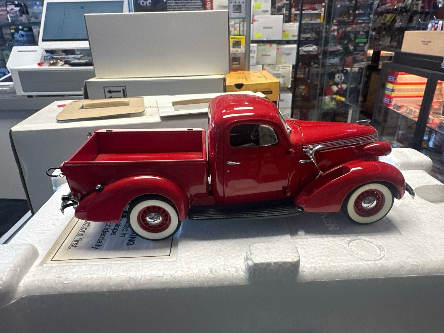 37 Studebaker Pick Up Red