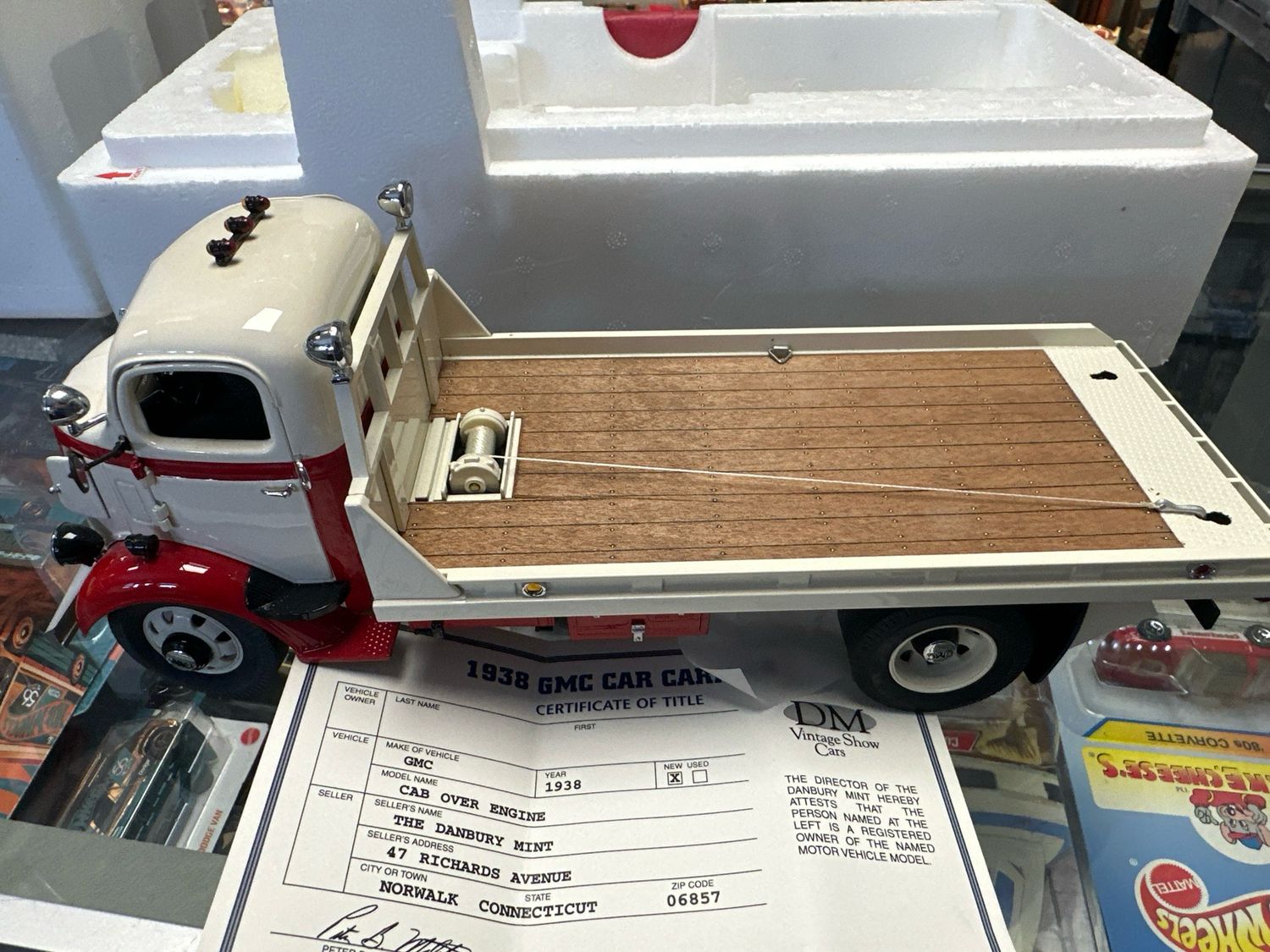 38 GMC C. O. E. Car Carrier