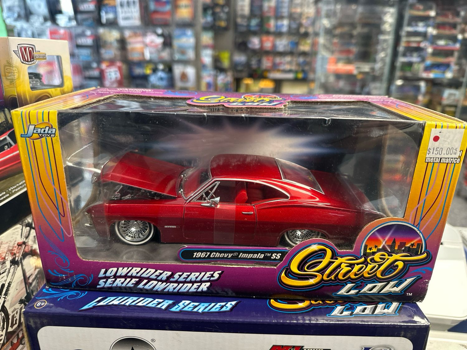 67 Chevy Impala Red
