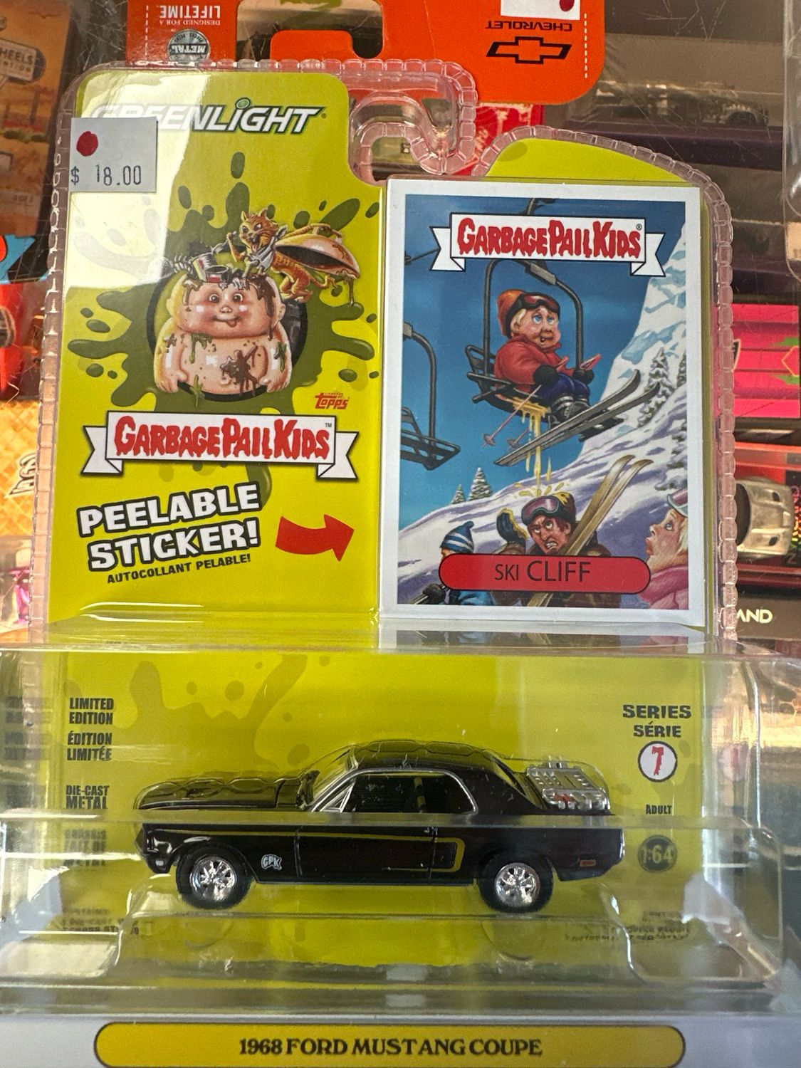 Garbage Pail Kids Mustang